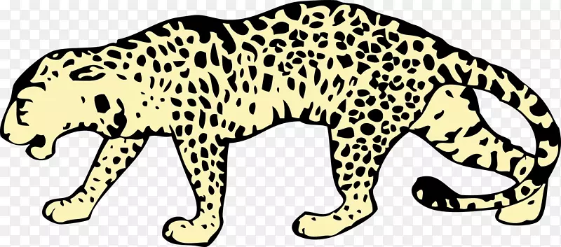 美洲豹、猎豹、雪豹、剪贴画-豹PNG档案