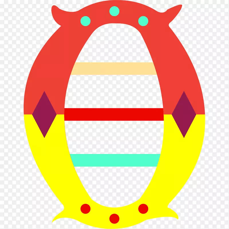 字母字体颜色字母o