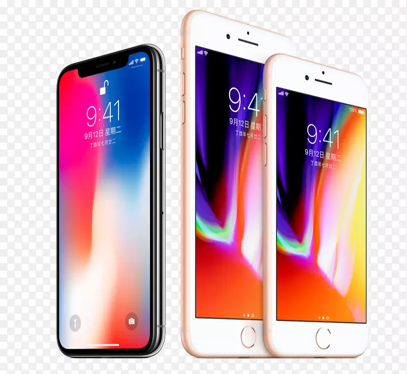 iphone 8 iphone x iphone 4苹果手表系列3智能手机-iphone，x