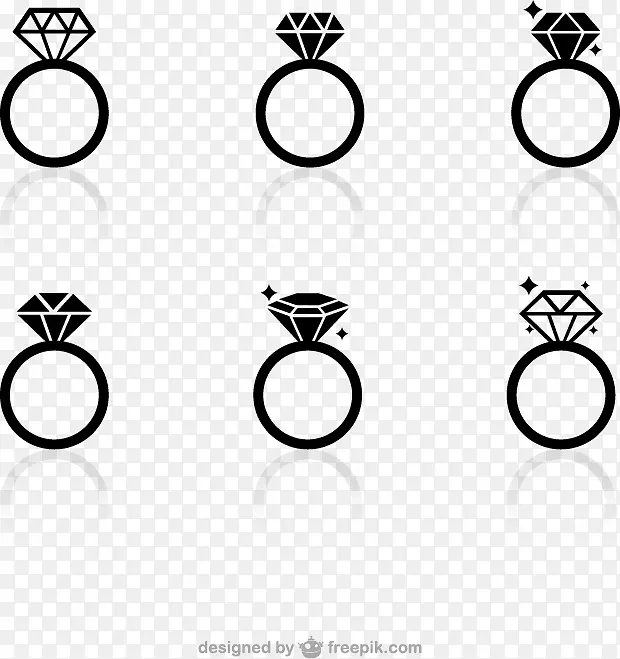 订婚戒指钻石结婚戒指时尚钻石戒指