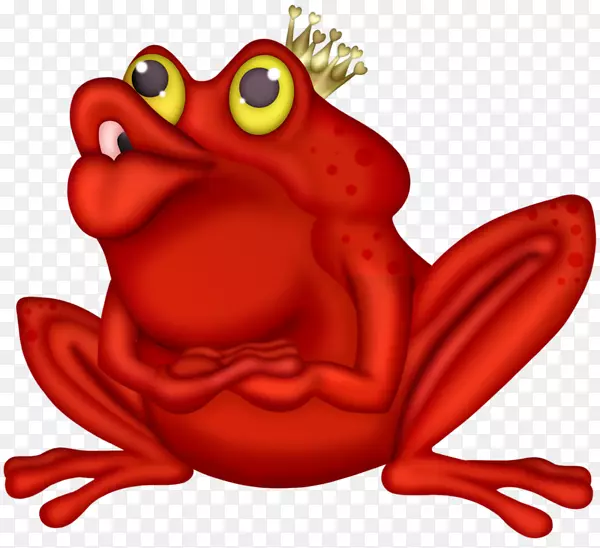 青蛙蟾蜍-红色青蛙