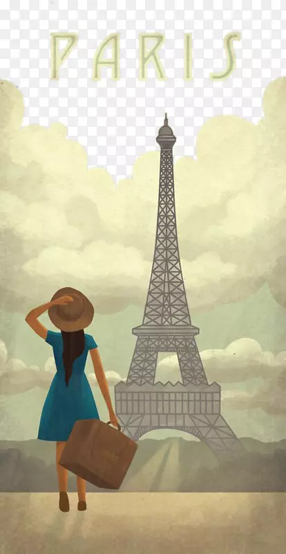 艾菲尔铁塔法国里维埃拉之旅Verdon峡谷完美无缺的高卢：在法国的一生-巴黎的女人和埃菲尔铁塔