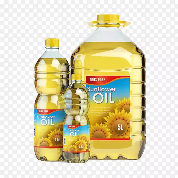 葵花油植物油食用油瓶三瓶向日葵油