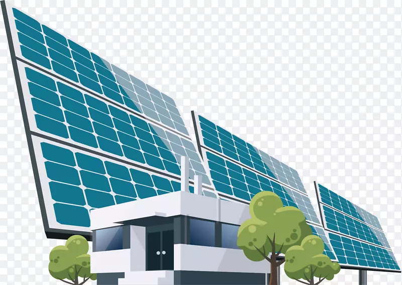 太阳能电池板太阳能可再生能源太阳能散热器