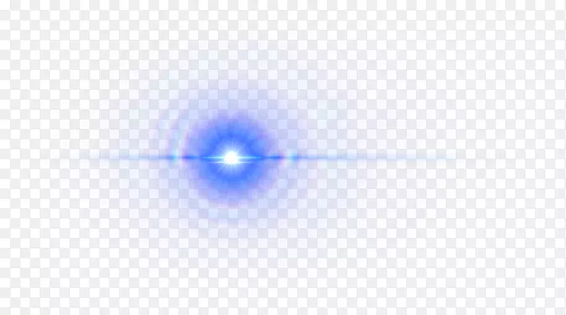 蓝色图案-耀斑透镜PNG HD