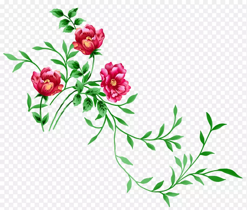 花卉剪贴画-花PNG图像