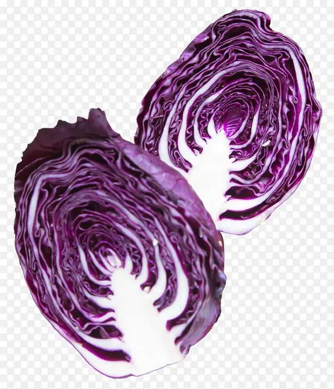 红白菜紫色蔬菜-紫PNG PIC
