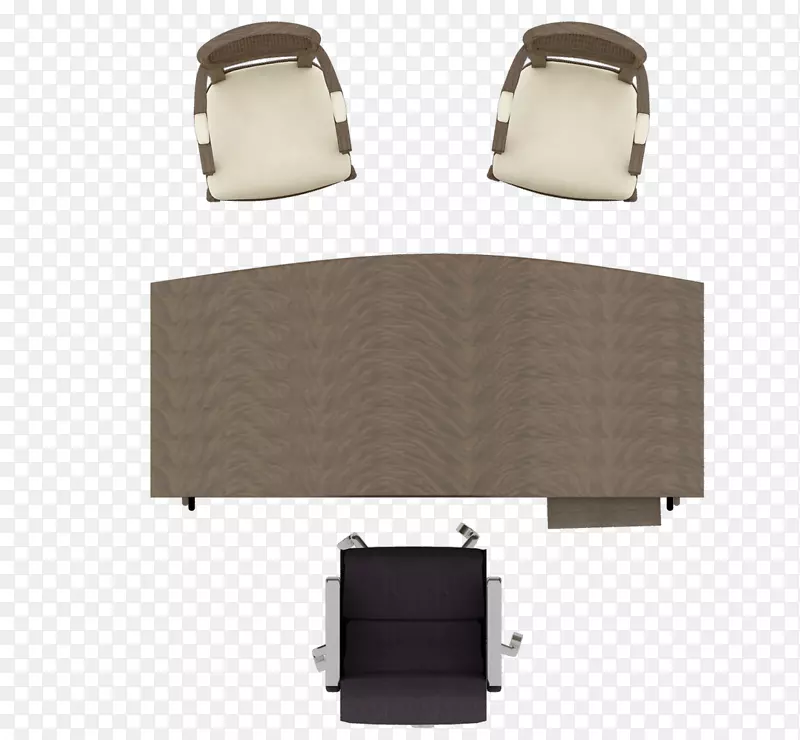 桌子家具图表木材尺寸图表彩色平板木办公家具