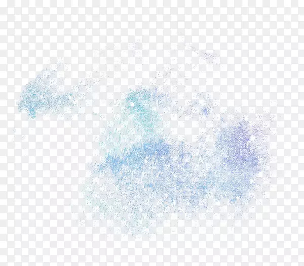 蓝天图案-水彩画