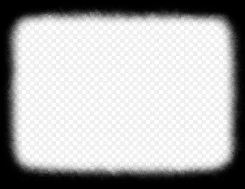 黑白正方形棋盘图案-黑色边框PNG照片