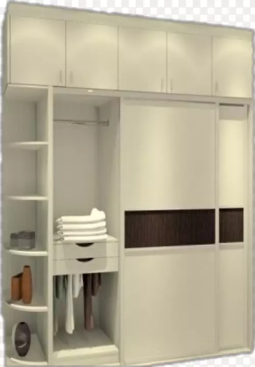 家具，卧室壁橱，橱柜，油漆和装潢工-白色定制壁橱