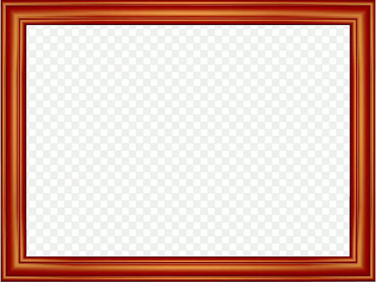 国际象棋窗方形画框图案-栗色边框PNG HD