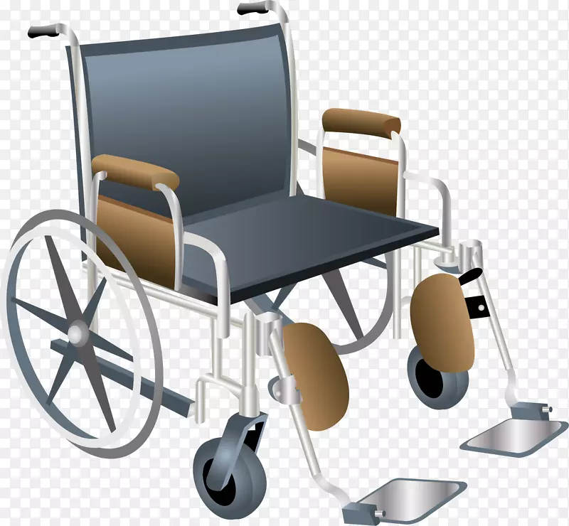 轮椅剪贴画-轮椅医学