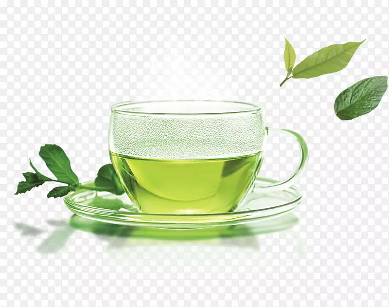 绿茶果汁抹茶龙井茶一杯绿茶