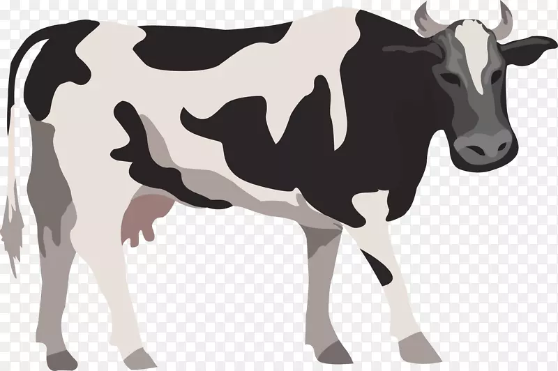 牛家畜养殖场插图.牛载体