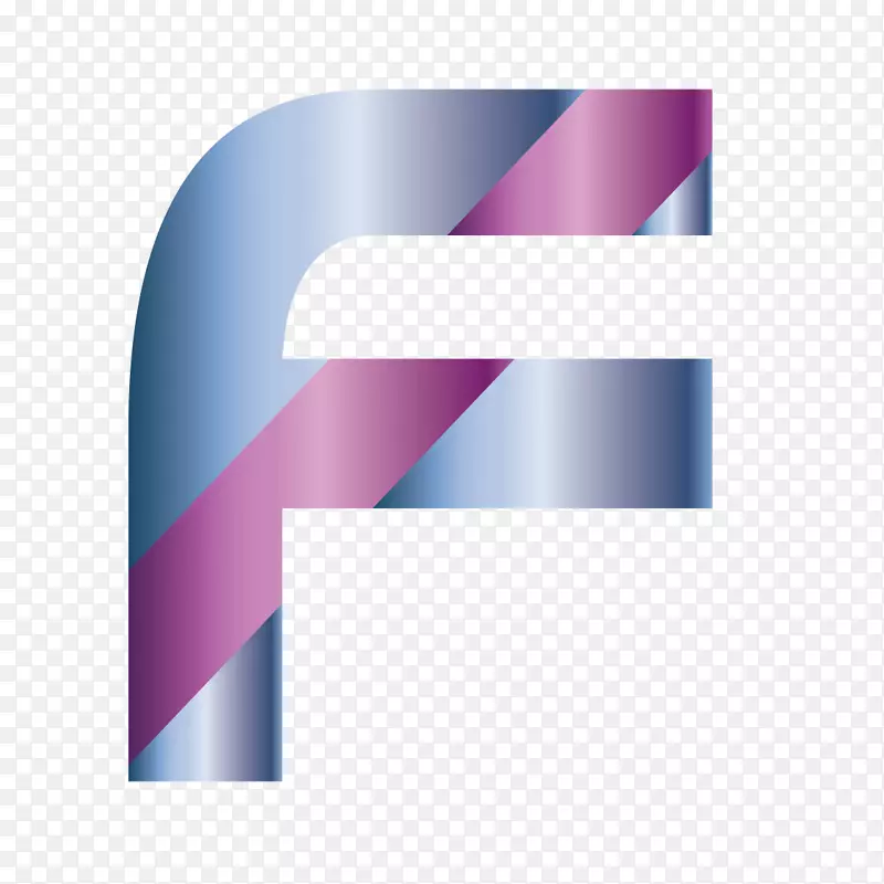 紫色图案-创意字体f