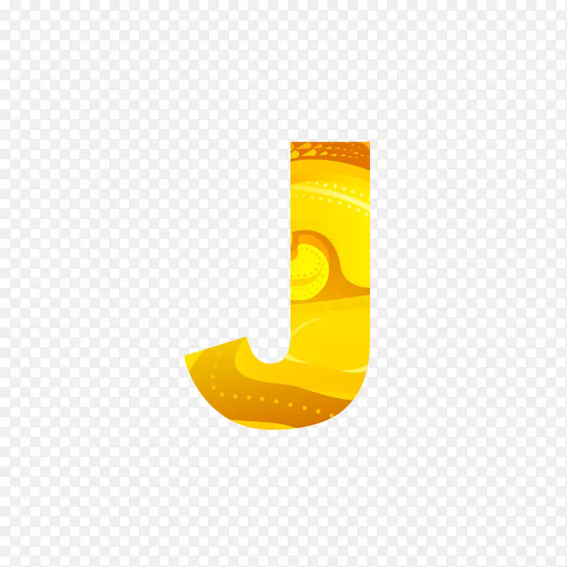 图标-金色字母j