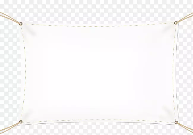 枕头白色长方形-伸展的文案背景