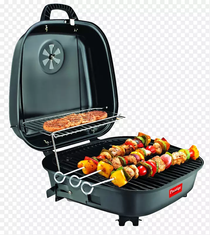 烤鸡香肠烤肉串-电动烤箱烤架