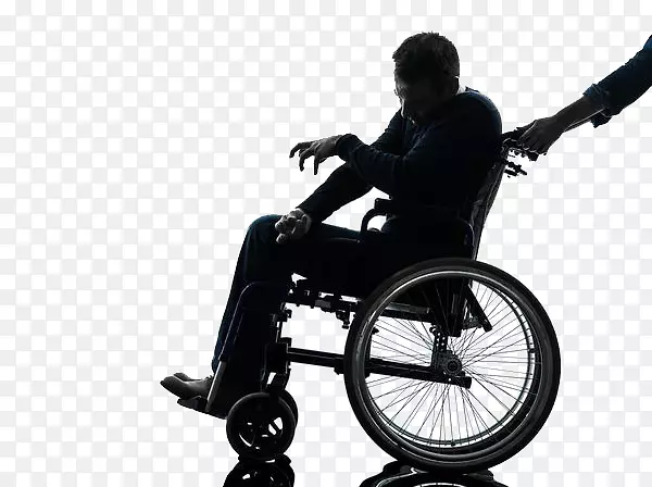 轮椅残疾人摄影-轮椅上的瘫痪者