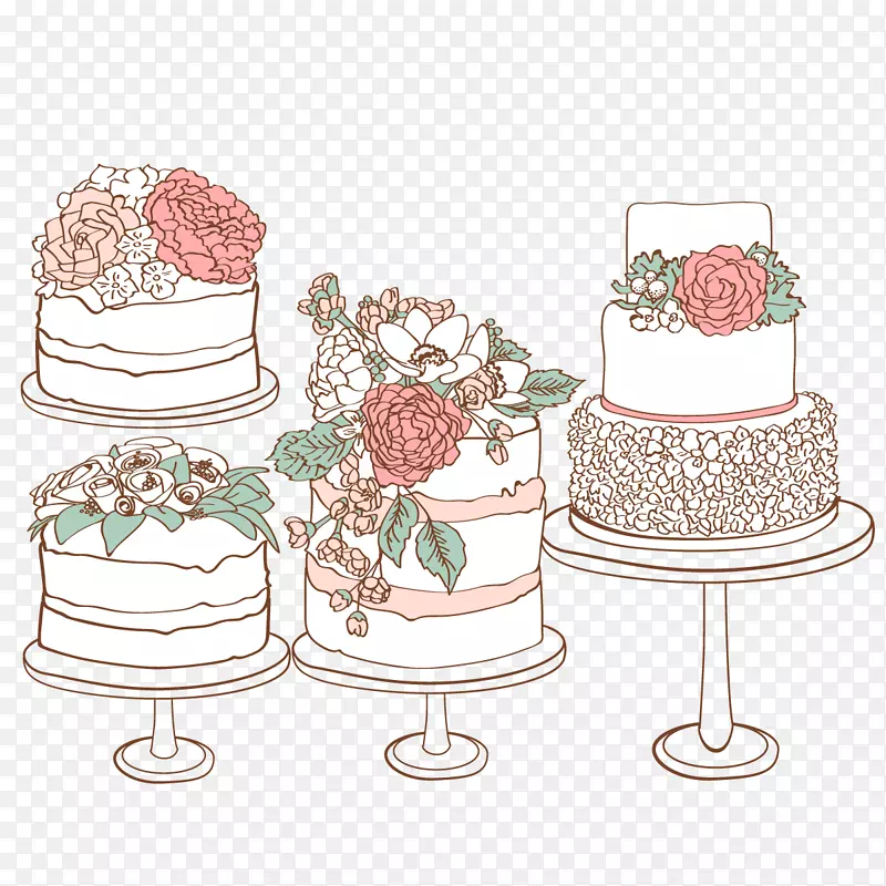 结婚蛋糕生日蛋糕面包店-婚礼蛋糕