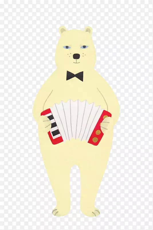 iPodtouch墙纸-手风琴熊