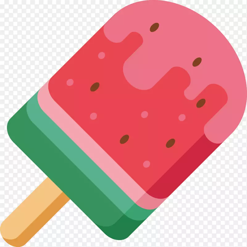 冰淇淋、西瓜食品-西瓜冰淇淋