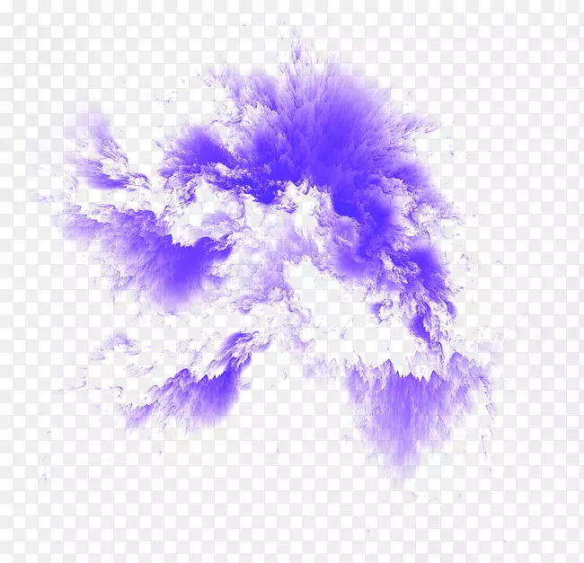 紫罗兰计算机-蓝色和紫色星云空间宇宙
