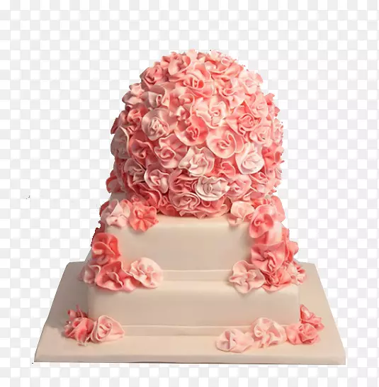 婚礼蛋糕花环-美丽的婚礼蛋糕
