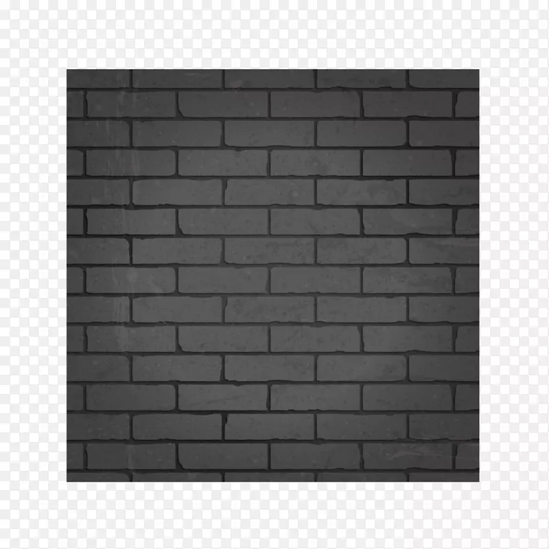 石墙砖土坯海报-黑砖墙背景