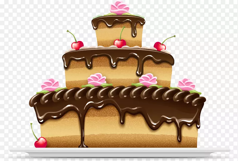 生日蛋糕巧克力蛋糕结婚蛋糕-生日快乐，生日