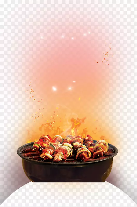 烤肉热狗食品烧烤食品材料图片装饰