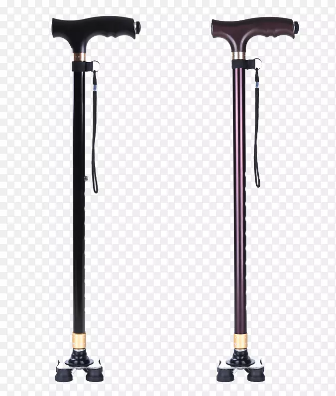拐杖，老年辅助拐杖，手杖，步行器，优质铝制拐杖