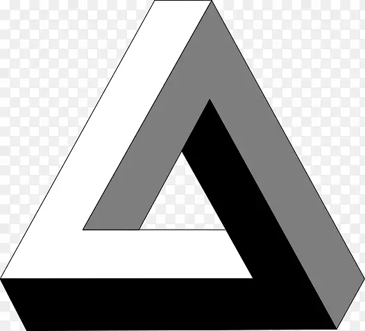 彭罗斯三角直角三角形边三角形透明PNG