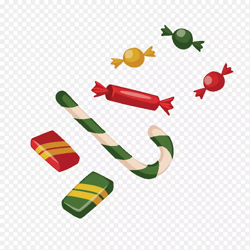圣诞物品-圣诞糖果手杖