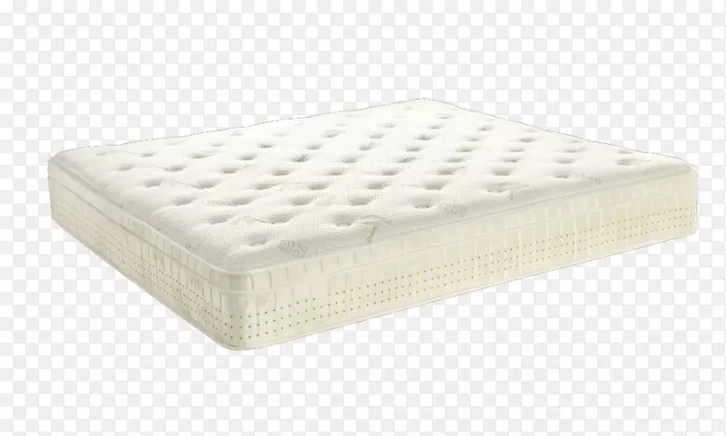 床垫床架-白色床垫