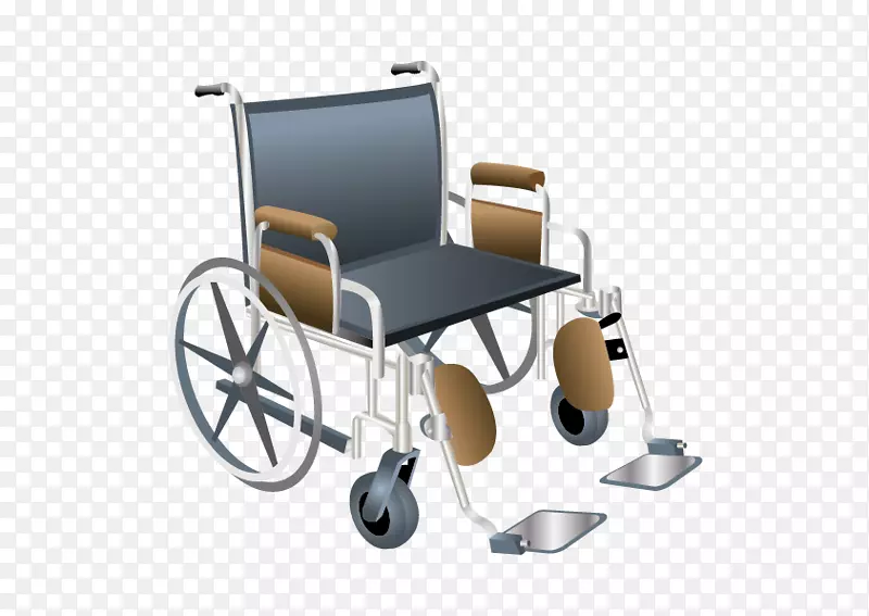 医学剪贴画-轮椅数量
