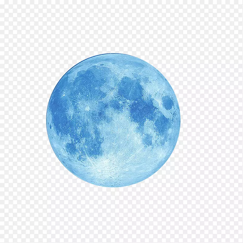蓝月无赖月亮v放满月-淡蓝月亮