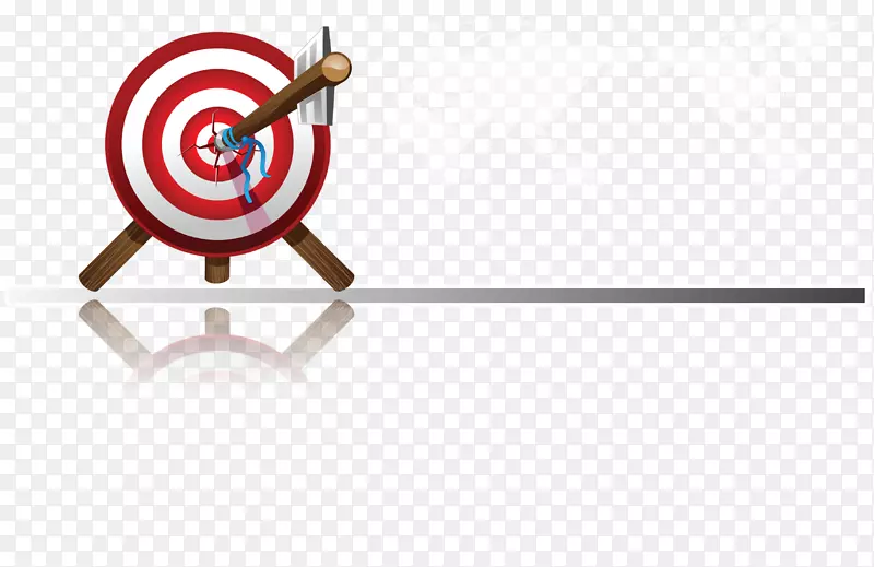 目标公司业务目标市场销售剪贴画红色目标业务覆盖。