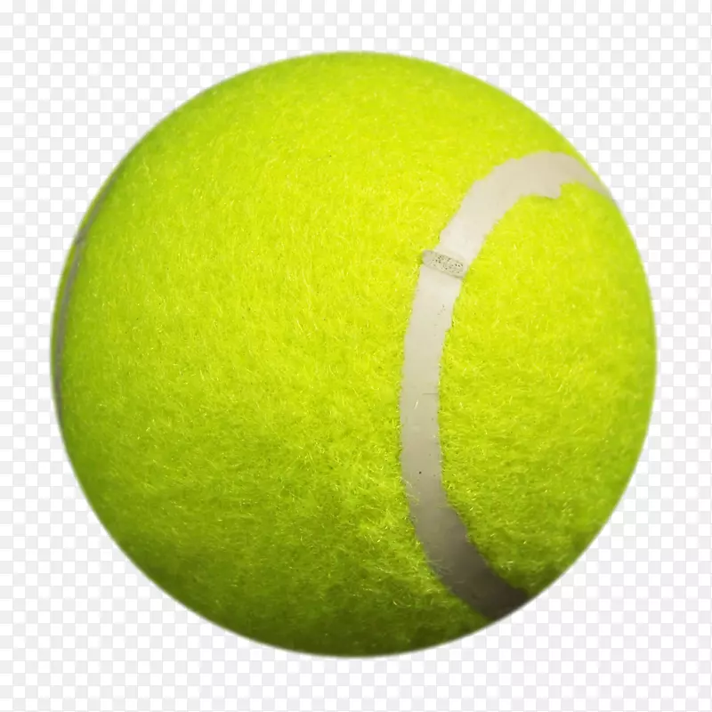 网球板球绿色网球