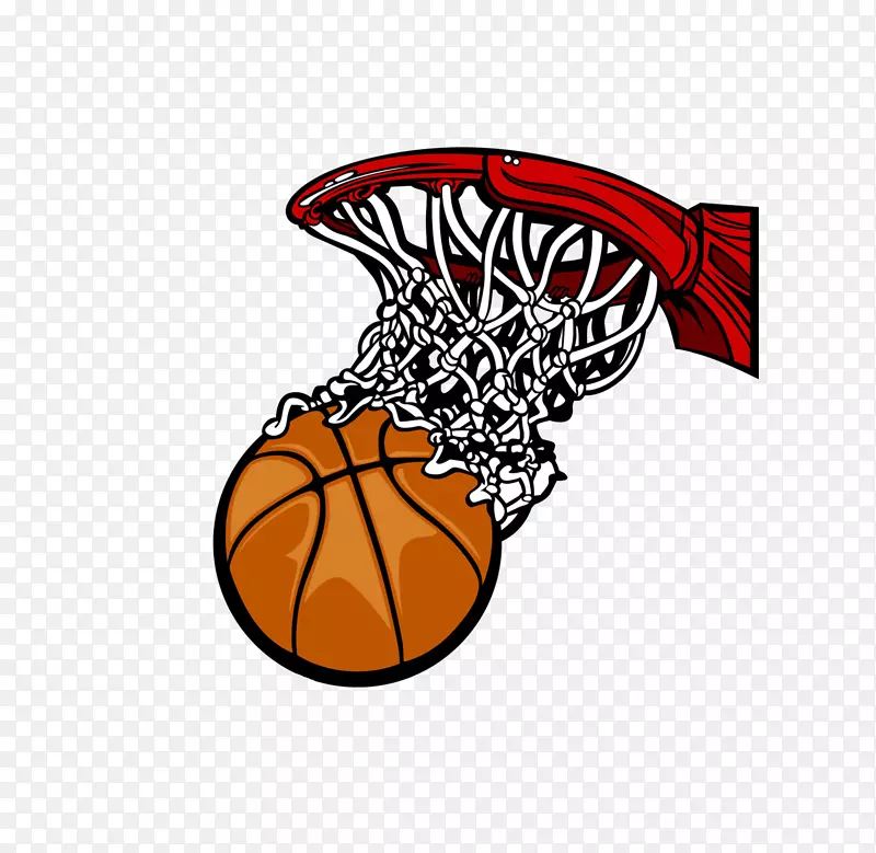 篮球卡通摄影-篮球