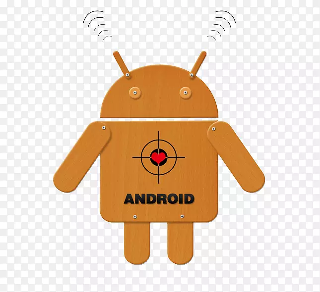 Android应用软件IOS图标-木制的android恶棍