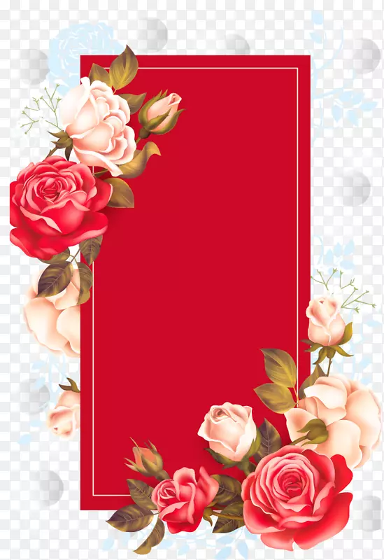 Adobe插画-红玫瑰盒