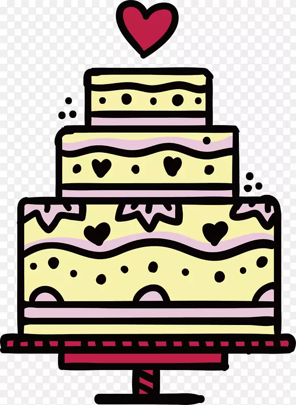 生日蛋糕多层结婚蛋糕