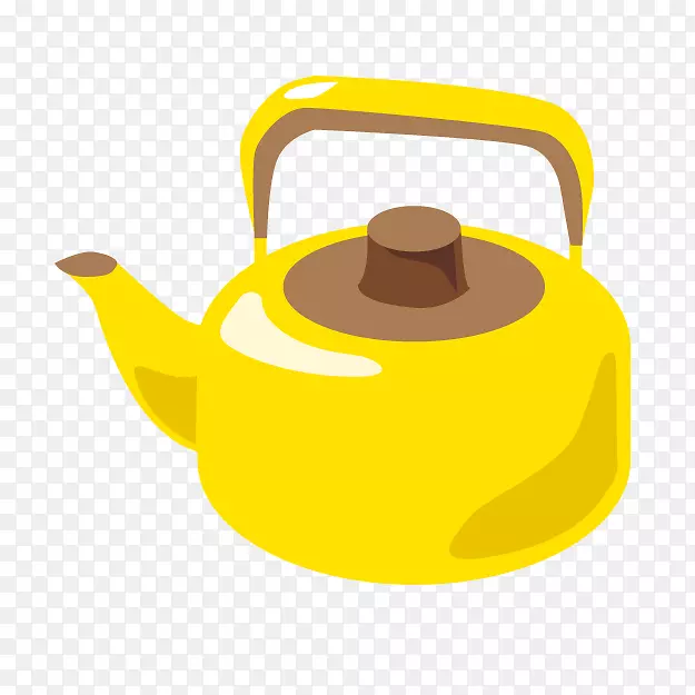 茶壶煮沸-卡通烹饪壶