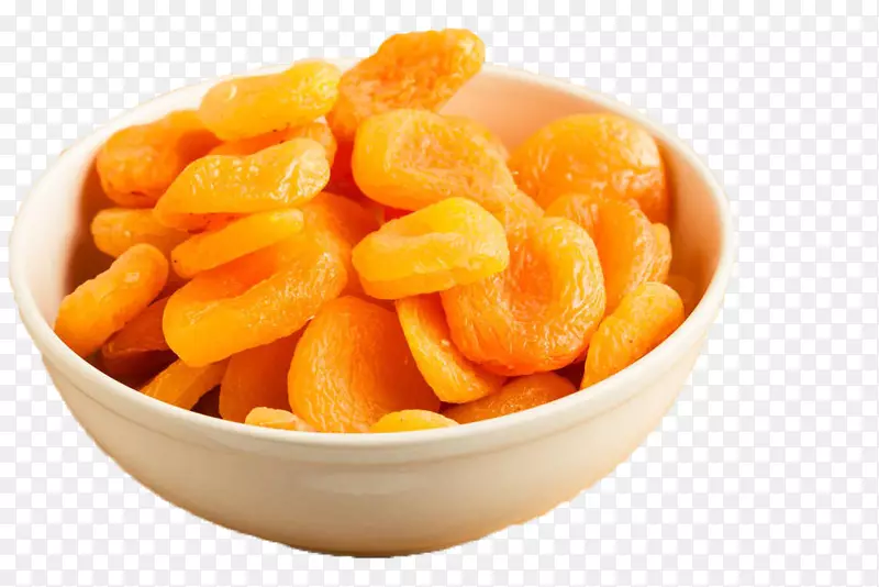 素食料理水果杏食小碗杏干