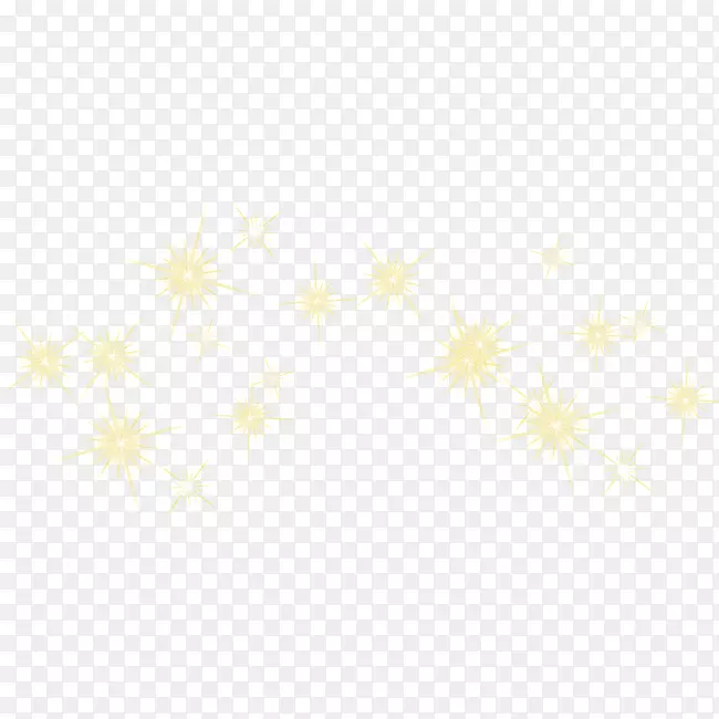 线对称点角图案-闪闪发光的恒星