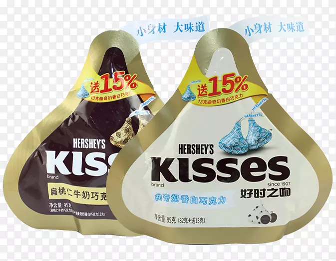 好时白巧克力亲吻好时公司好时饼干奶油-好时牛奶巧克力杏仁吻