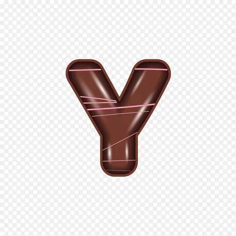 巧克力字母-巧克力字母表y