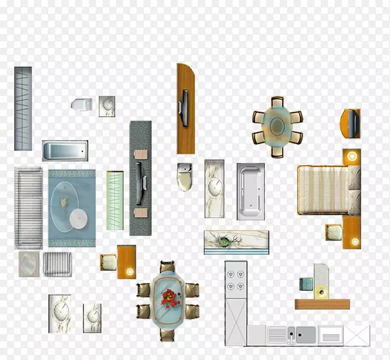家具室内设计服务-晚期住宅家具PNG图片素材下载_图片编号83361-PNG素材网